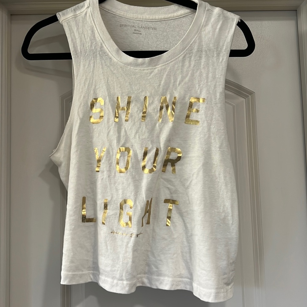 Spiritual gangster muscle tank